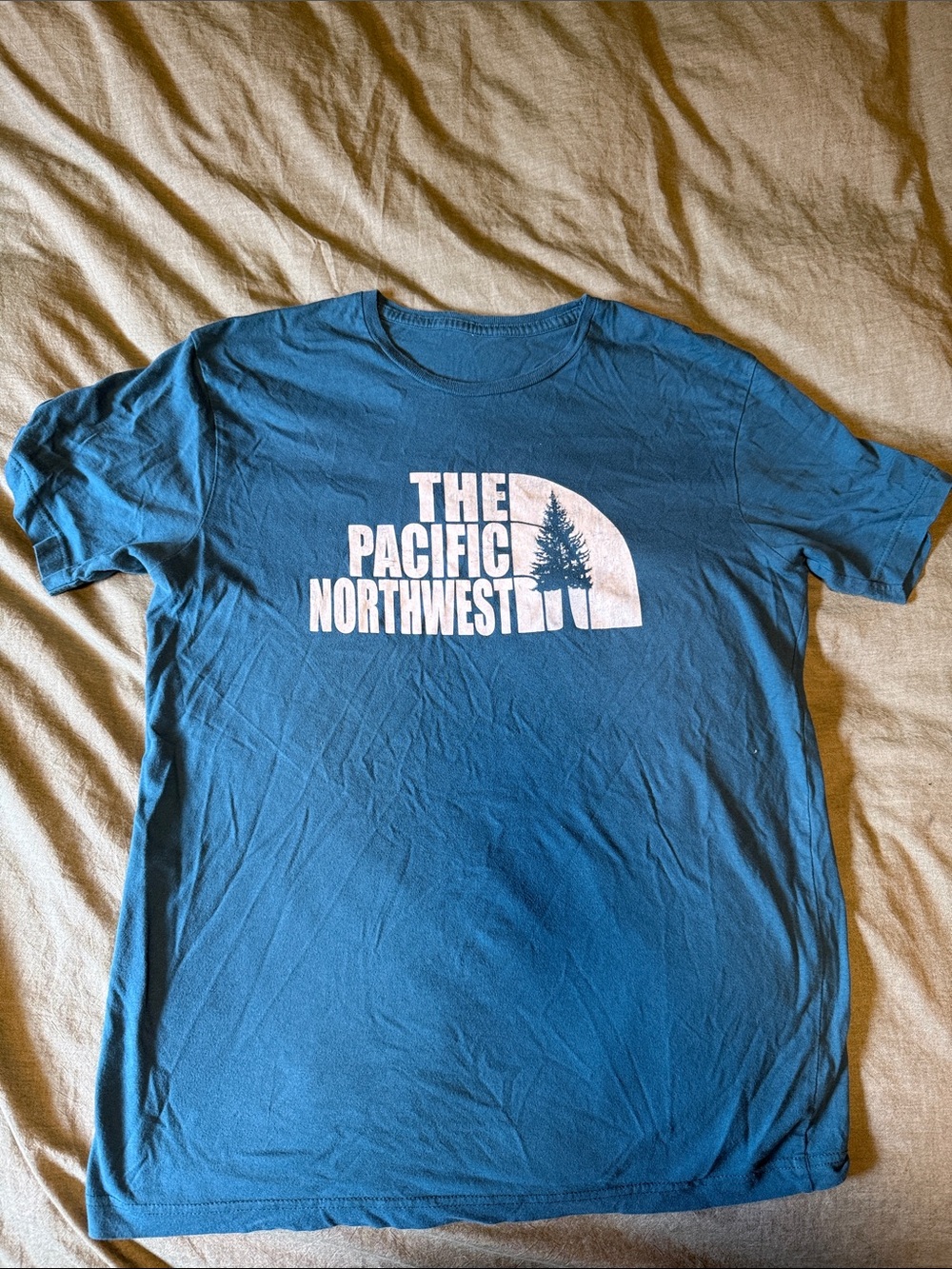 The Pacific Northwest Graphic Tee - Blue